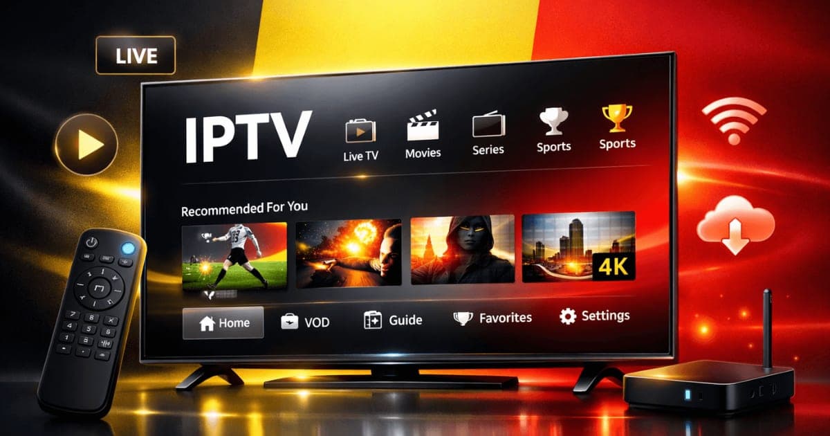 IPTV Belgique : Le Meilleur Abonnement IPTV Belgique 2026